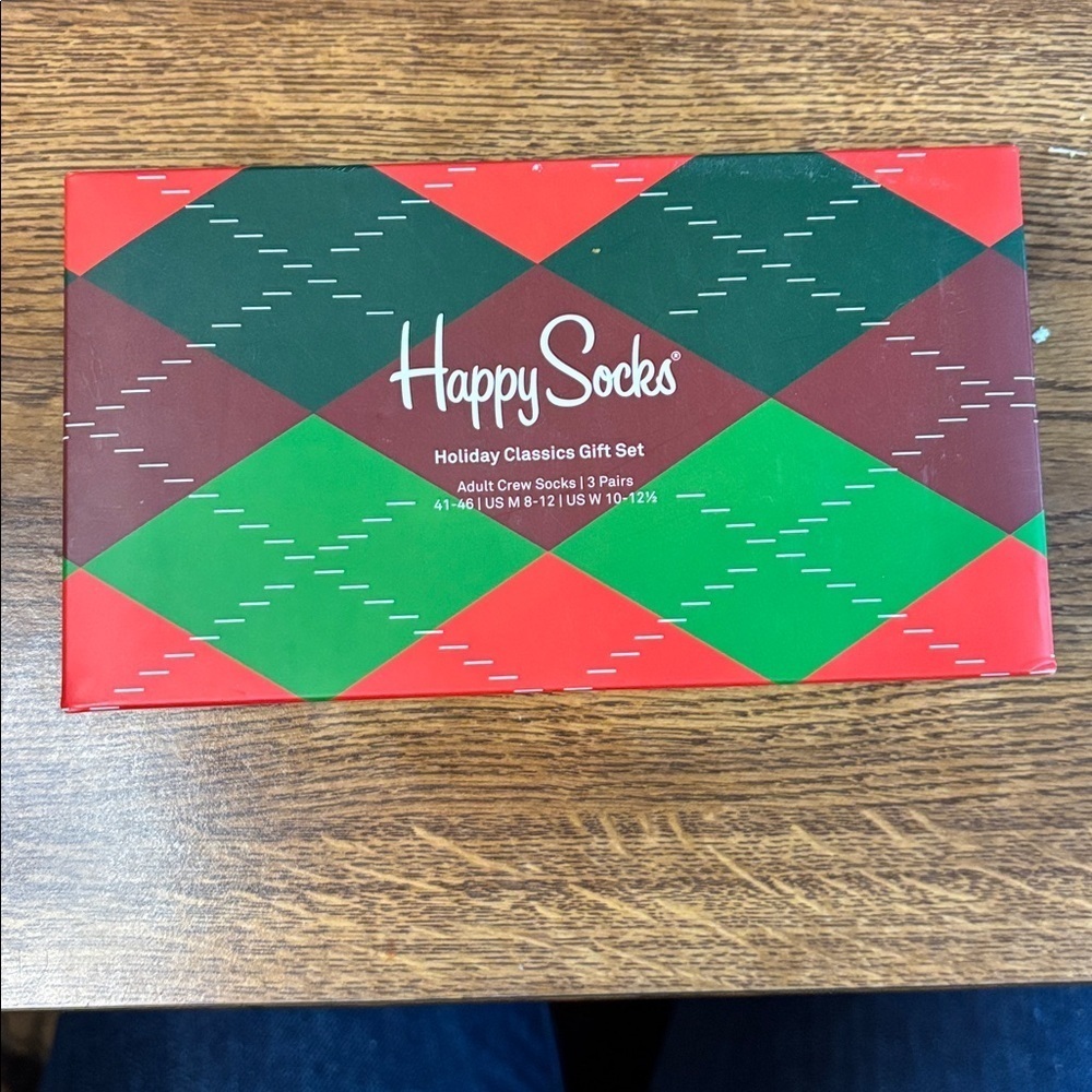 Happy Socks ~ Men's Cotton Socks Gift Box